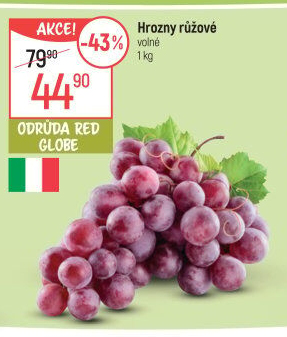 Hrozny růžové