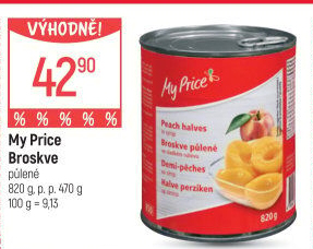Kompot broskve My Price