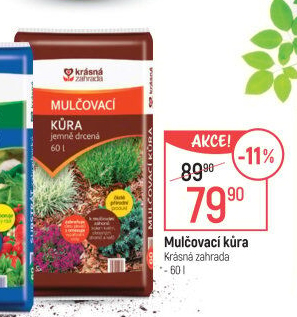 Mulčovací kůra Krásná zahrada