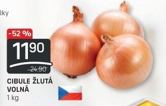 Cibule kuchyňská žlutá
