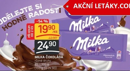 Čokoláda Milka