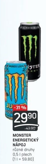 Energetický nápoj Monster Energy