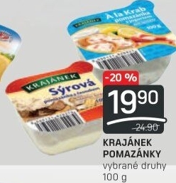 Pomazánky Krajánek