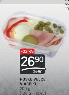 Ruské vejce v aspiku