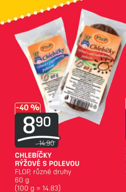 Rýžové chlebíčky polomáčené Flop