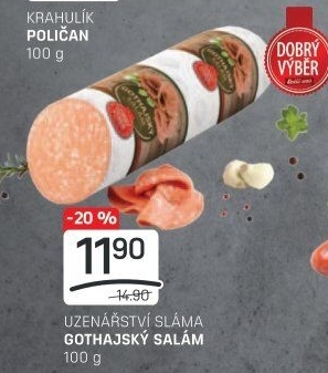 Salám Gothaj Dobrý Výběr