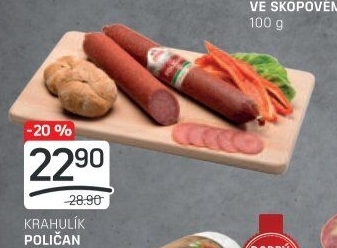 Salám Poličan Krahulík