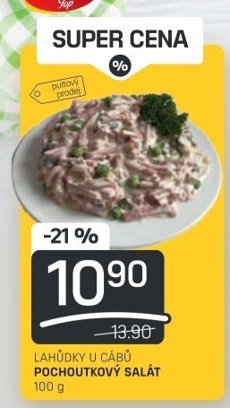 Salát pochoutkový Cábů