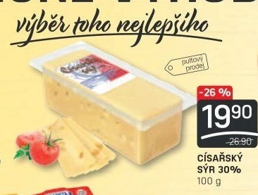 Sýr Císářský 30% Madeta