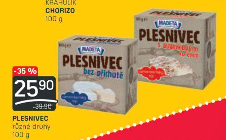 Sýr Plesnivec Madeta