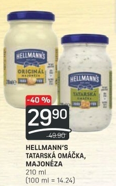 Tatarská omáčka Hellmann'