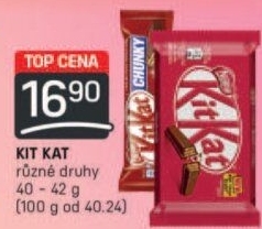 Tyčinka Kit Kat Nestlé