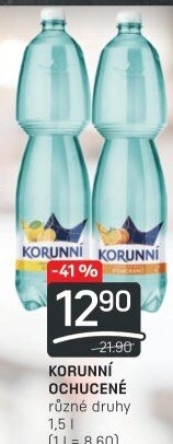 Voda ochucená Korunní