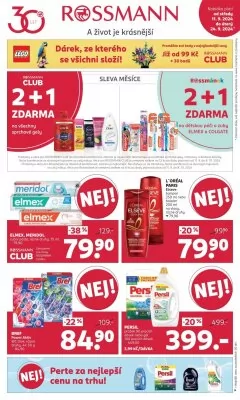akční leták ROSSMANN drogerie 11.9.2024-24.9.2024