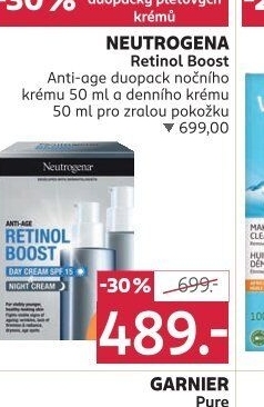 Balení krém denní a noční Retinol Boost Neutrogena