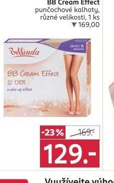 Dámské silonové punčocháče BB cream effect Bellinda