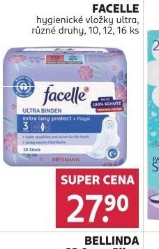 Dámské vložky Ultra Facelle