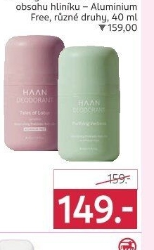 Deodorant kuličkový roll-on Haan