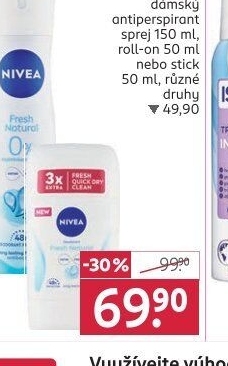 Deodorant sprej Nivea