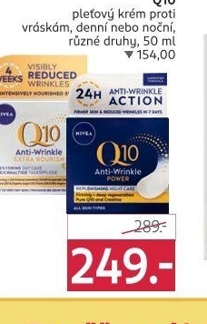 Krém pleťový proti vráskám Q10 Nivea