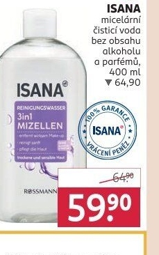 Micelární voda Isana