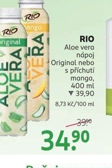 Nápoj Aloe Vera Rio