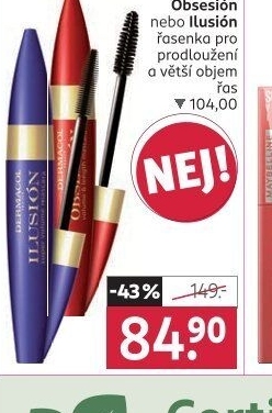 Řasenka Obsesión Dermacol
