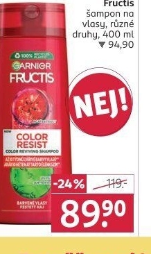 Šampon Fructis Garnier
