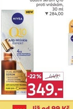Sérum pleťové proti vráskám Expert Q10 Plus Nivea