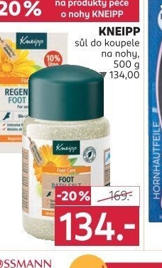 Sůl do koupele Kneipp