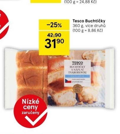 Buchtičky české Tesco