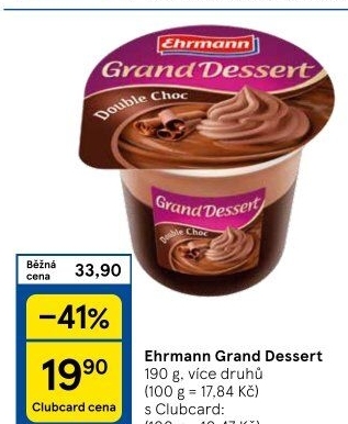Dezert Grand Dessert Ehrmann
