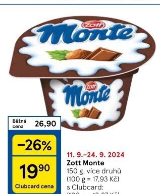 Dezert Monte Zott