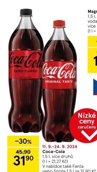 Limonáda Coca Cola