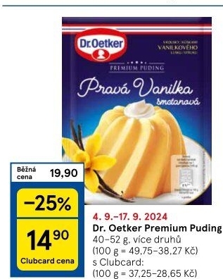 Pudink Premium Dr. Oetker