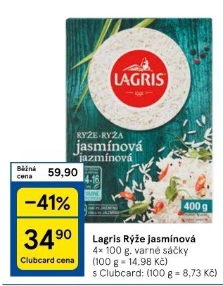 Rýže jasmínová Lagris