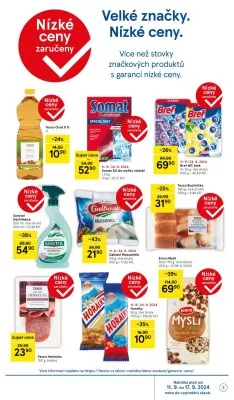 akční leták Tesco 11.9.2024-17.9.2024