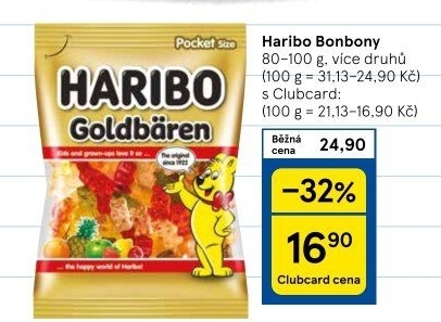 Bonbony želé Haribo