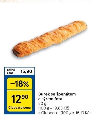 Burek se slanou náplní