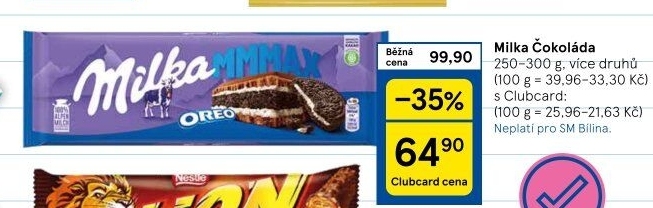 Čokoláda Milka