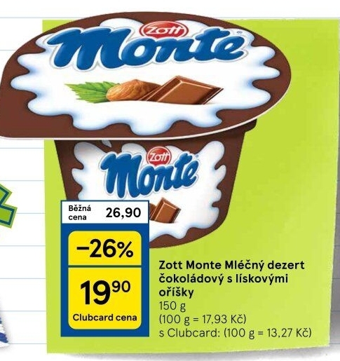 Dezert Monte Zott
