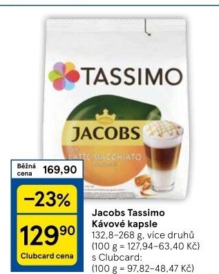 Kapsle Tassimo Jacobs