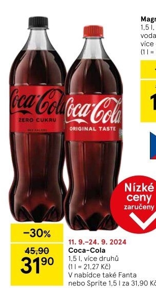 Limonáda Coca Cola
