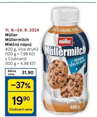 Nápoj mléčný Müllermilch Müller