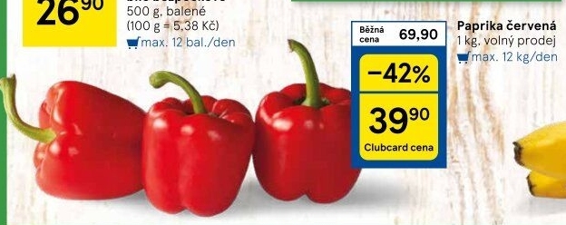 Paprika červená