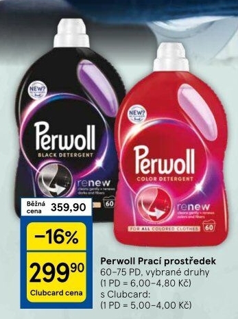 Prací prostředky Perwoll
