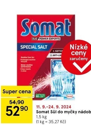Sůl do myčky Somat