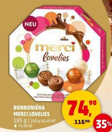 Bonboniéra Lovelies Merci