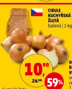 Cibule kuchyňská žlutá