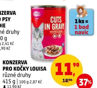 Konzerva pro kočky Louisa